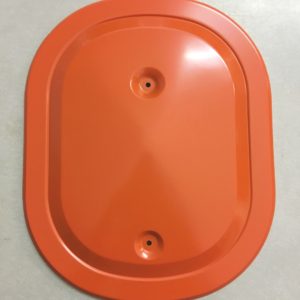 A12 AAR TA Orange Oval Air Cleaner Lid 45 Degree Lip