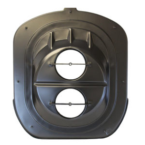 Mopar 426 Hemi Shaker Base w/ Edelbrock Carbs Air Cleaner Metal