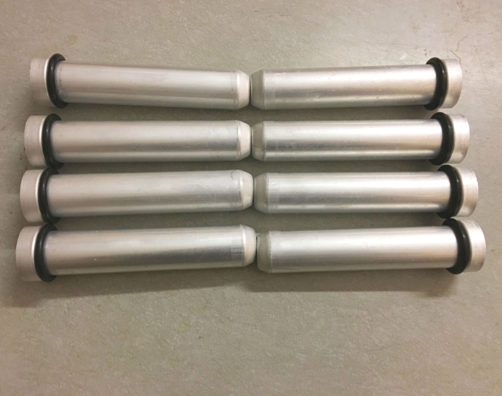 196671 426 Hemi Spark Plug Tubes Set of 8 Shaker Cuda Hemi Mopar Auto Parts ShakerHood Products