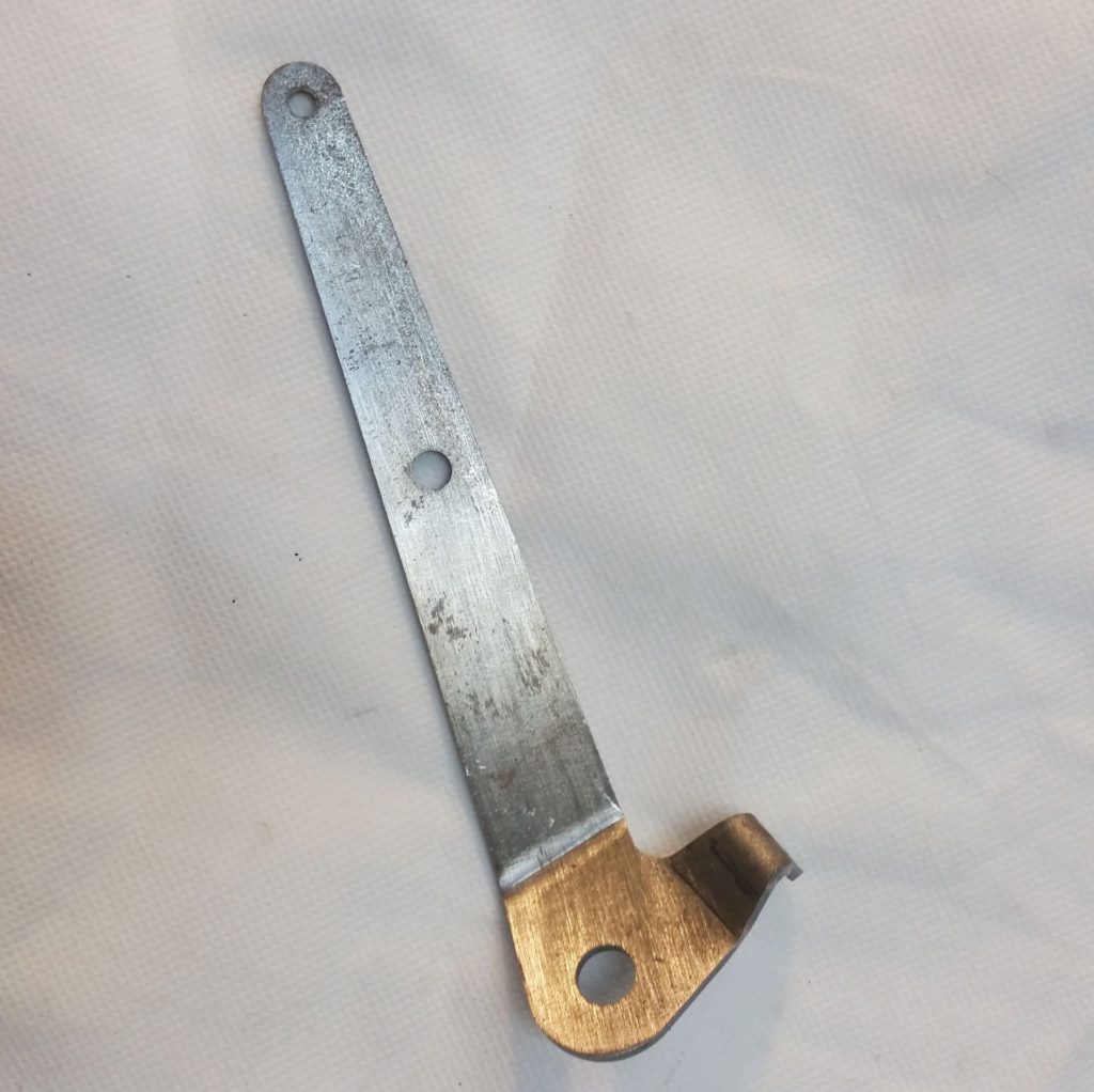 AAR TA 340 Six Pack Throttle Return Spring Bracket Shaker Cuda Hemi